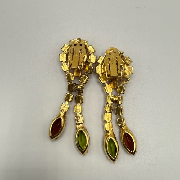 D&E Juliana Vibrant Autumn Glow Dangle Earrings - Picture 3 of 5